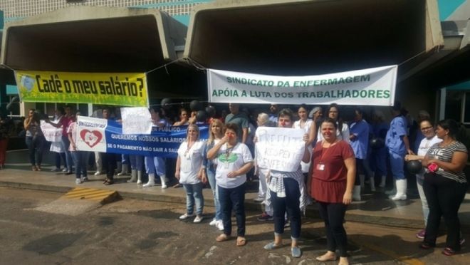 Sem pagamento, enfermagem da Santa Casa começa greve hoje