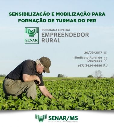 &ldquo;Empreendedor Rural&rdquo; atende Dourados