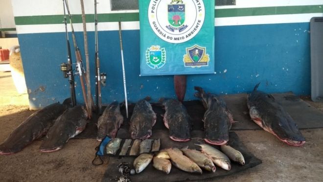 PMA apreende mais de 100 quilos de pescado em MS