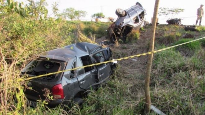 Acidente em rodovia mata três pessoas, entre elas casal de Campo Grande