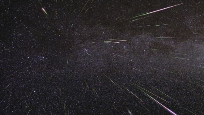 Chuva de meteoros poderá ser vista a olho nu neste fim de semana