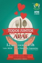 Com ajuda de Eduardo Arroz, APAE de itaporã promovo almoço