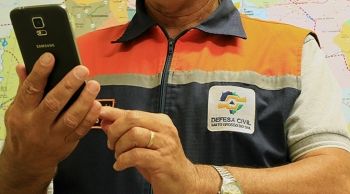 População pode se cadastrar para receber alertas de desastre por SMS