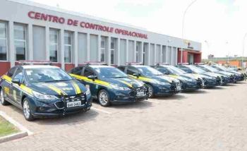 PRF recebe oito novas viaturas de concessionária da BR-163