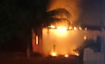 Inconformado com fim do casamento, homem coloca fogo em casa