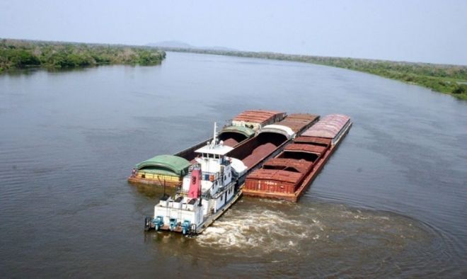 Paraguai assumirá presidência temporária da hidrovia Paraguai-Paraná