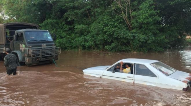 Cheia do Rio Aquidauana ultrapassa 10 metros