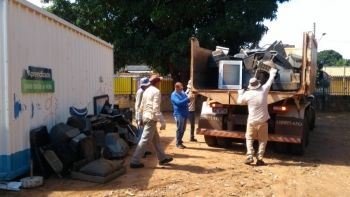 Projeto recolhe 24 toneladas de resíduos em uma semana