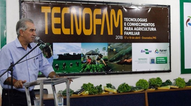Durante lançamento do evento, Azambuja defendeu acesso do pequeno agricultor às tecnologias visando maior competitividade