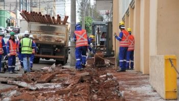 Obras fecham trecho das ruas 14 de Julho com Maracaju