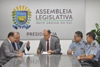 Termo garante atuação de policiais militares aposentados atuam na segurança da ALMS