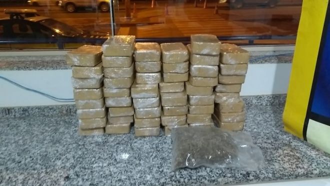 Traficante é preso com 50 quilos de cocaína em Mato Grosso do Sul