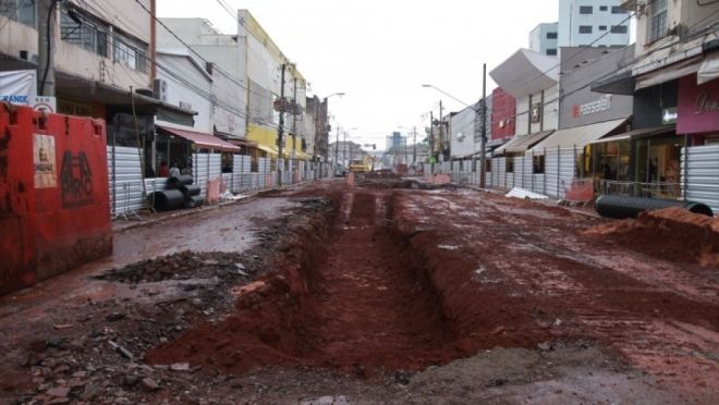 Reviva Campo Grande concluiu mais de 70% das obras de esgoto