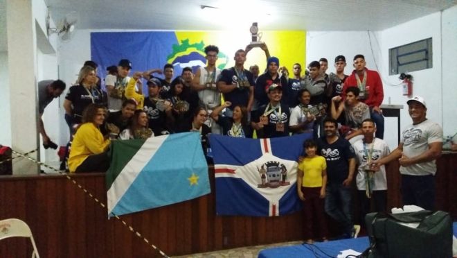 Sul-mato-grossenses conquistam o 2º lugar no Brasileiro de luta de braço 