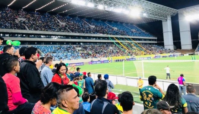Diante de um grande público na Arena Pantanal, Cuiabá e Botafogo-SP só empatam