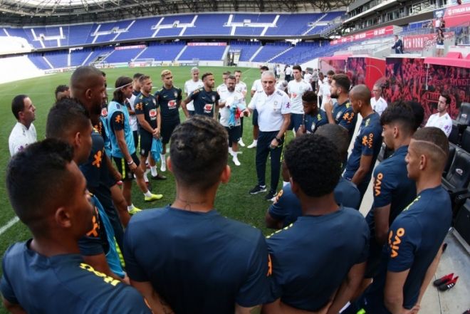 Seleção Brasil Treino