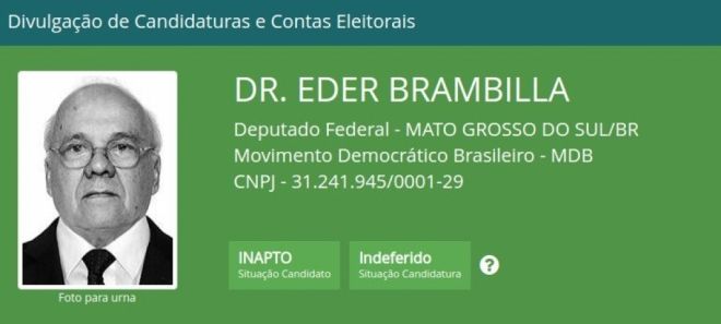 Eder Brambilla tem candidatura indeferida pelo TRE