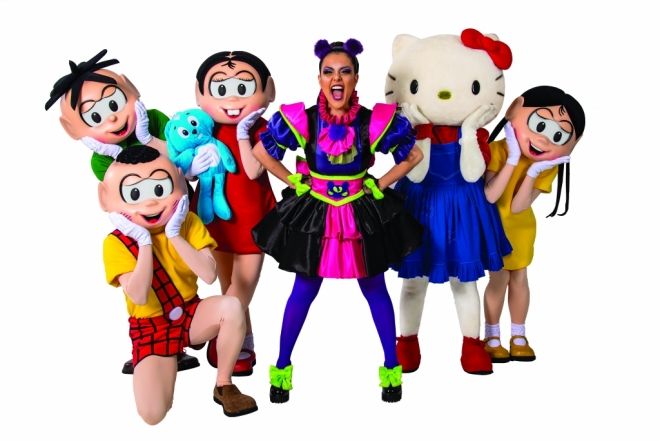 Capital recebe espetáculo infantil da Turma da Mônica e Hello Kitty