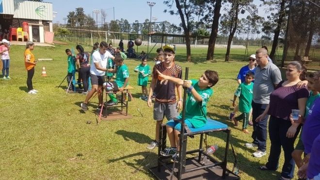 Festival Paralímpico reuniu mais de 300 crianças e adolescentes em centros esportivos do MS