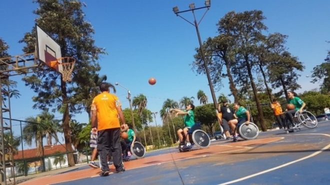 Festival Paralímpico reuniu mais de 300 crianças e adolescentes em centros esportivos do MS