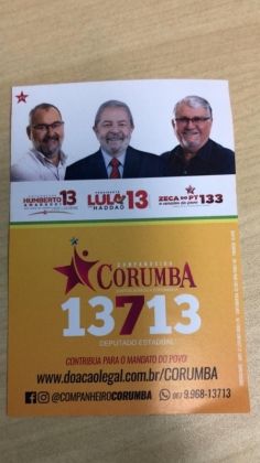 PF apreende material de campanha do PT com Lula como candidato