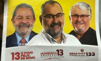 Através de denúncia, 'santinhos' com imagem de Lula é apreendido em Paranaíba