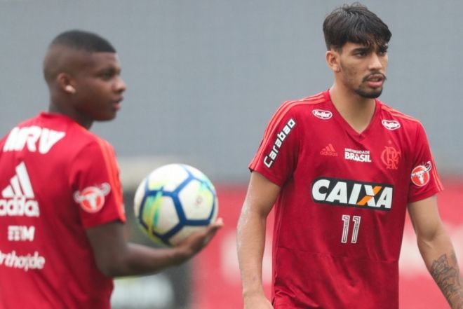 Flamengo Treino Lucas