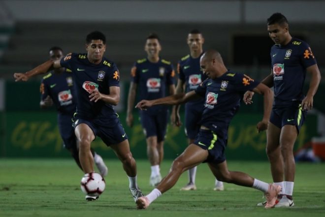 Seleção Brasil Treino