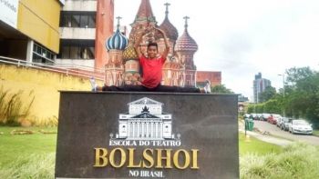 Estudante se tornar o primeiro homem a ingressar o Balé Bolshoi em MS