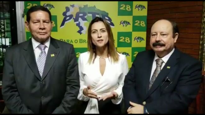 Em vídeo com Soraya, Mourão diz que Governo vai auxiliar o desenvolvimento do MS