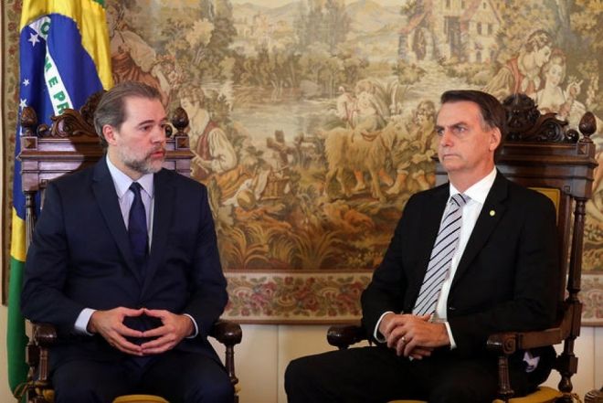 Toffoli propõe a Bolsonaro pacto institucional sobre “desafios imediatos”