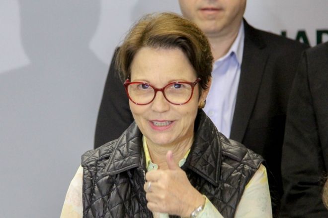 Tereza Cristina diz que prioridade de governo Bolsonaro deve ser “segurança jurídica”