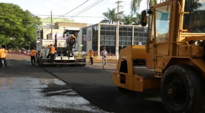 Com investimentos de R$ 22 mi, principais avenidas de Dourados são recapeadas e uma já está concluída