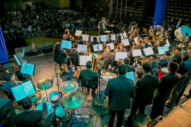 Corumbá tem Concerto de Santa Cecília exaltando a qualidade da Banda Manoel Florêncio