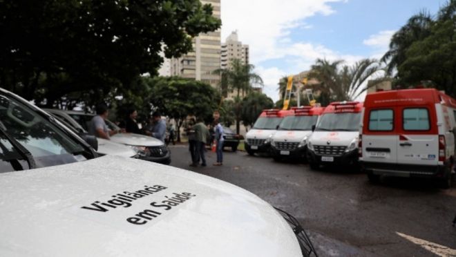 Samu recebe quatro novas ambulâncias em Campo Grande