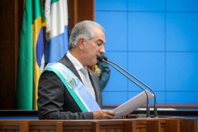 Reeleito, Azambuja toma posse na Assembleia Legislativa