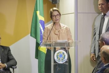 Ministra Tereza Cristina empossa secretários do MAPA