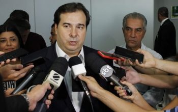 Rodrigo Maia vem solicitar apoio aos Deputados Federais para presidência da Câmara