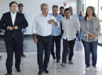 Rodrigo Maia vem solicitar apoio aos Deputados Federais para presidência da Câmara