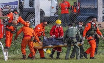 No 5º dia de operações de resgate em Brumadinho, mais corpos são encontrados