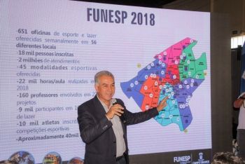 Funesp lança calendário esportivo municipal com presença do Prefeito e Governador