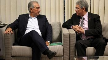 Reinaldo Azambuja reúne-se com o corregedor nacional do Ministério Público
