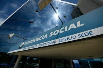 Foto da fachada do Edifício Sede do Instituto Nacional do Seguro Social - Previdência Social, INSS