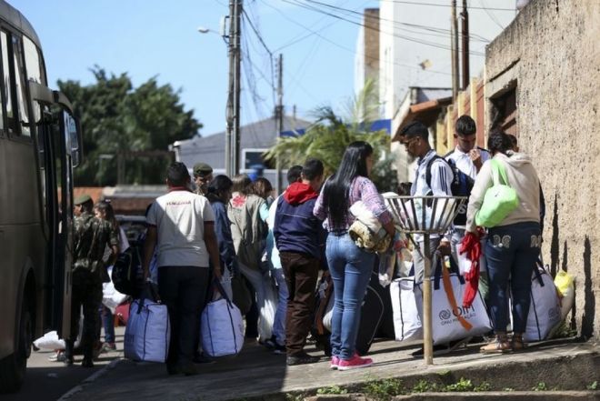 Cerca de 100 venezuelanos refugiados chegam a MS neste mês