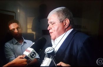 Marun visita ex-presidente Michel Temer na Sede da Polícia Federal no Rio de Janeiro