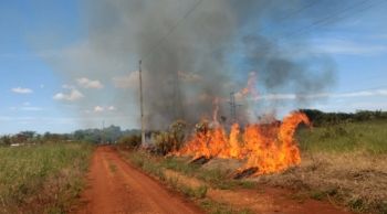 Proprietário rural é multado por incêndio próximo à rede alta tensão