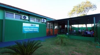 Parceria entre Azambuja e TJMS entrega 10ª escola reformada com economia de R$ 7 milhões