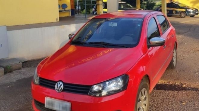 Dois dias após o roubo, PRF recupera veículo em Miranda