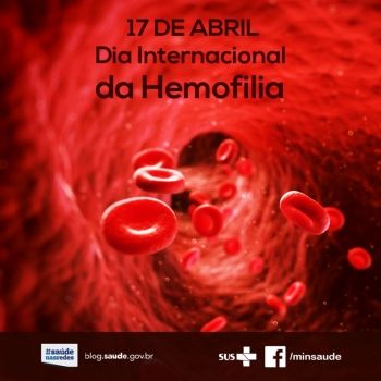 Dia Mundial da Hemofilia busca conscientizar e garantir qualidade de vida aos pacientes