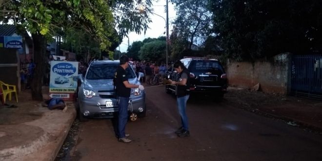 Empresário é executado com oito tiros